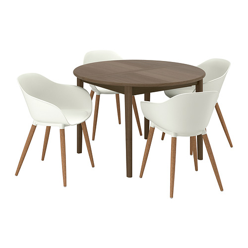 GRÖNSTA/SKANSNÄS table and 4 chairs