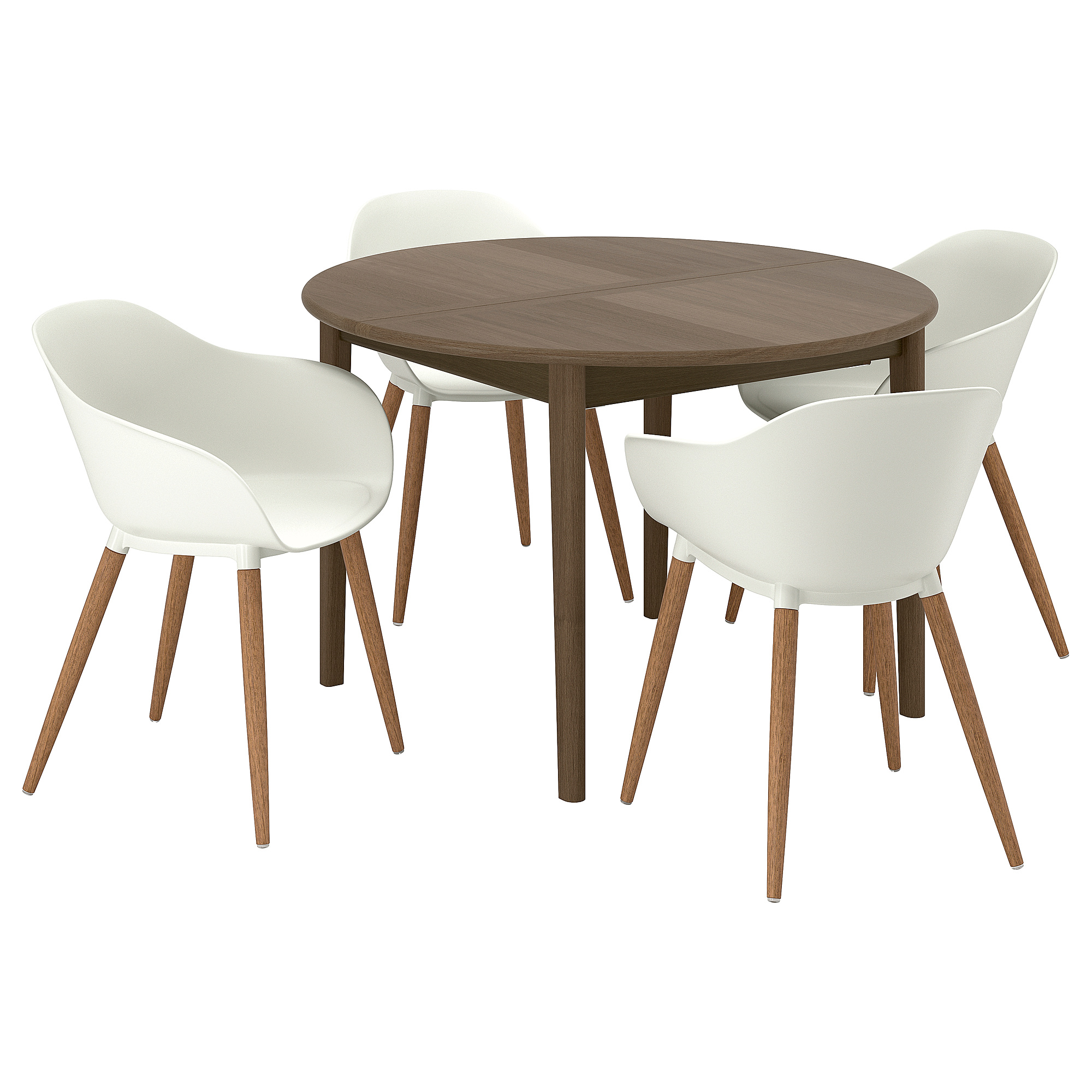 GRÖNSTA/SKANSNÄS table and 4 chairs