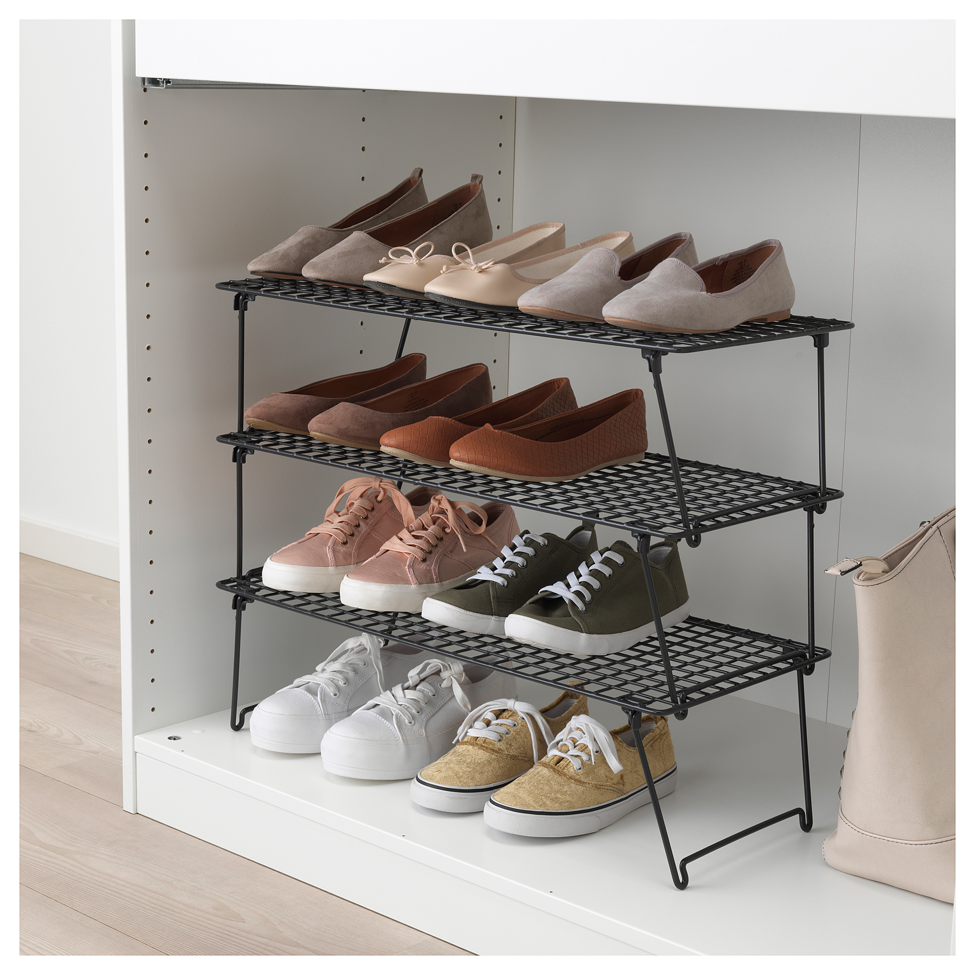tall shoe rack