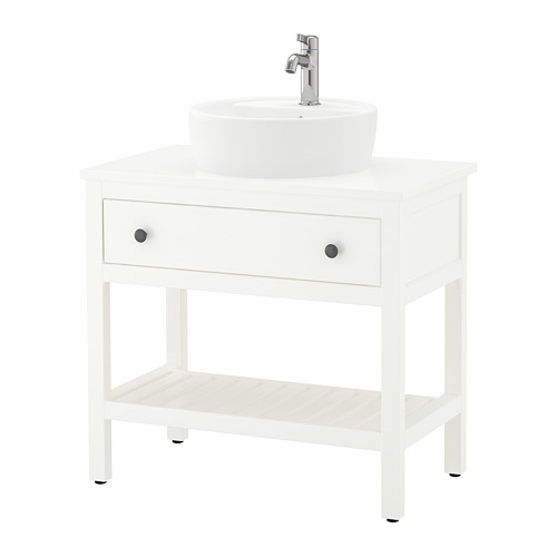 HEMNES/TÖRNVIKEN 開放式洗手盆櫃連抽屜/洗手盆/水龍頭
