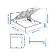 MALM ottoman bed