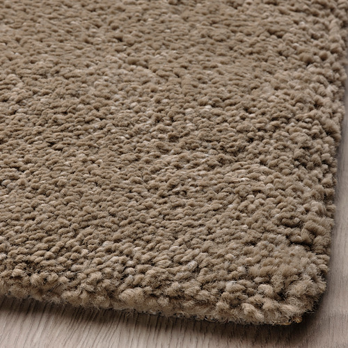 STOENSE rug, low pile, 133x195 cm, beige