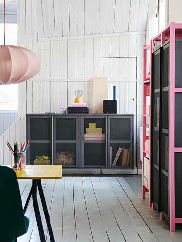 IVAR cabinet with doors