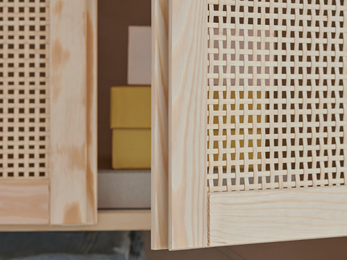 IVAR shelving unit with doors