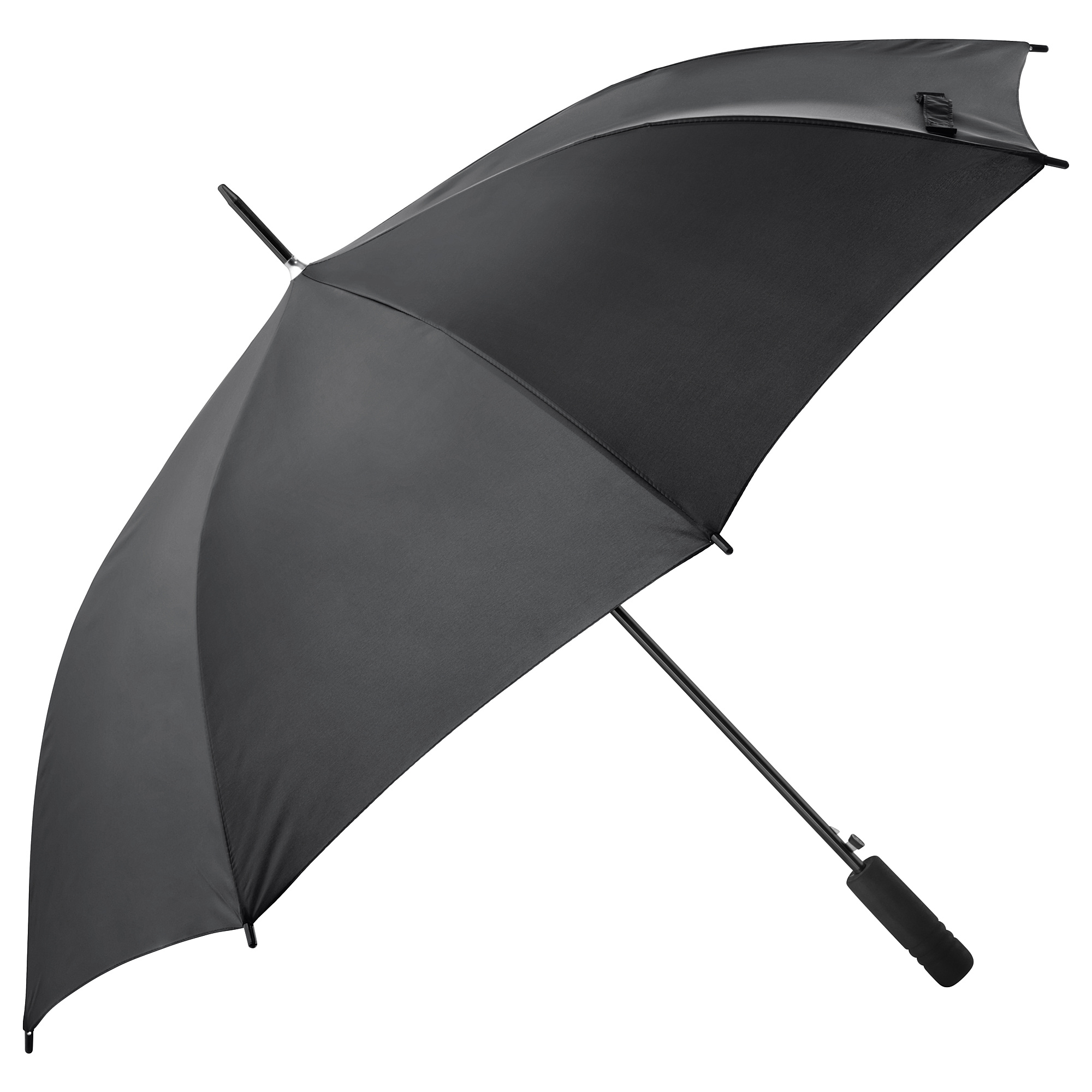 KNALLA - 雨傘, 80x80x Ø105 cm, 黑色| IKEA 香港及澳門