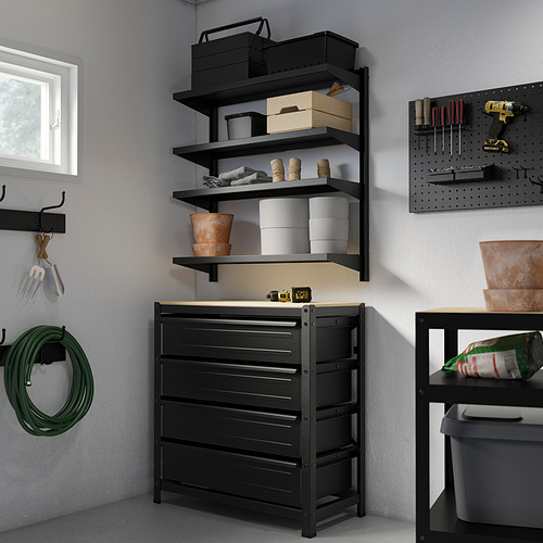 BROR wall shelf combination