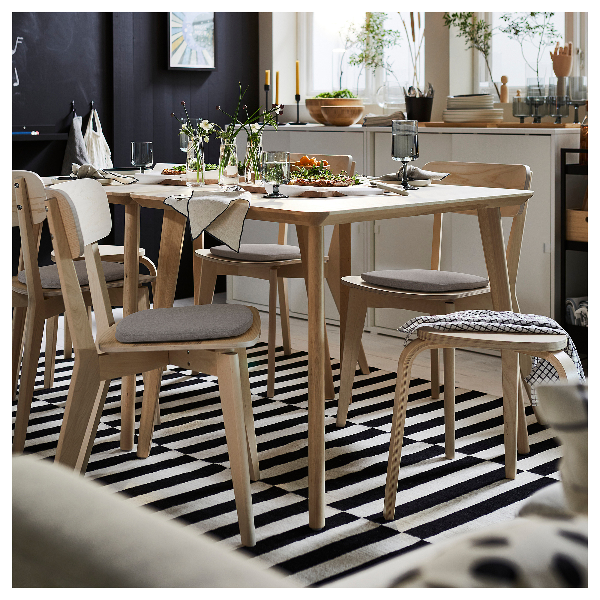 STOCKHOLM rug, flatwoven