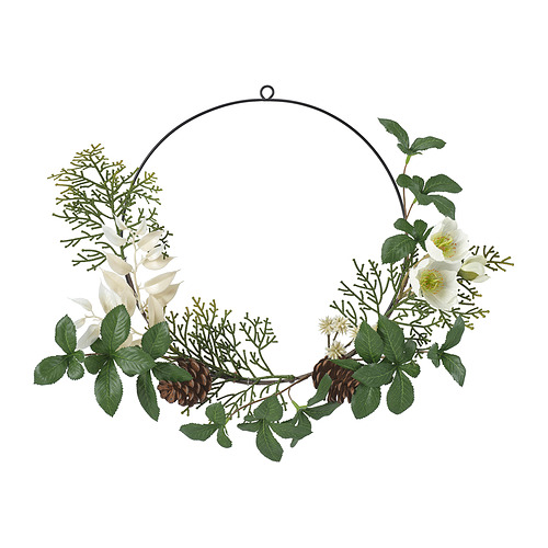 VINTERFINT artificial half wreath