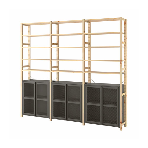 IVAR 3 sections/cabinet/shelves