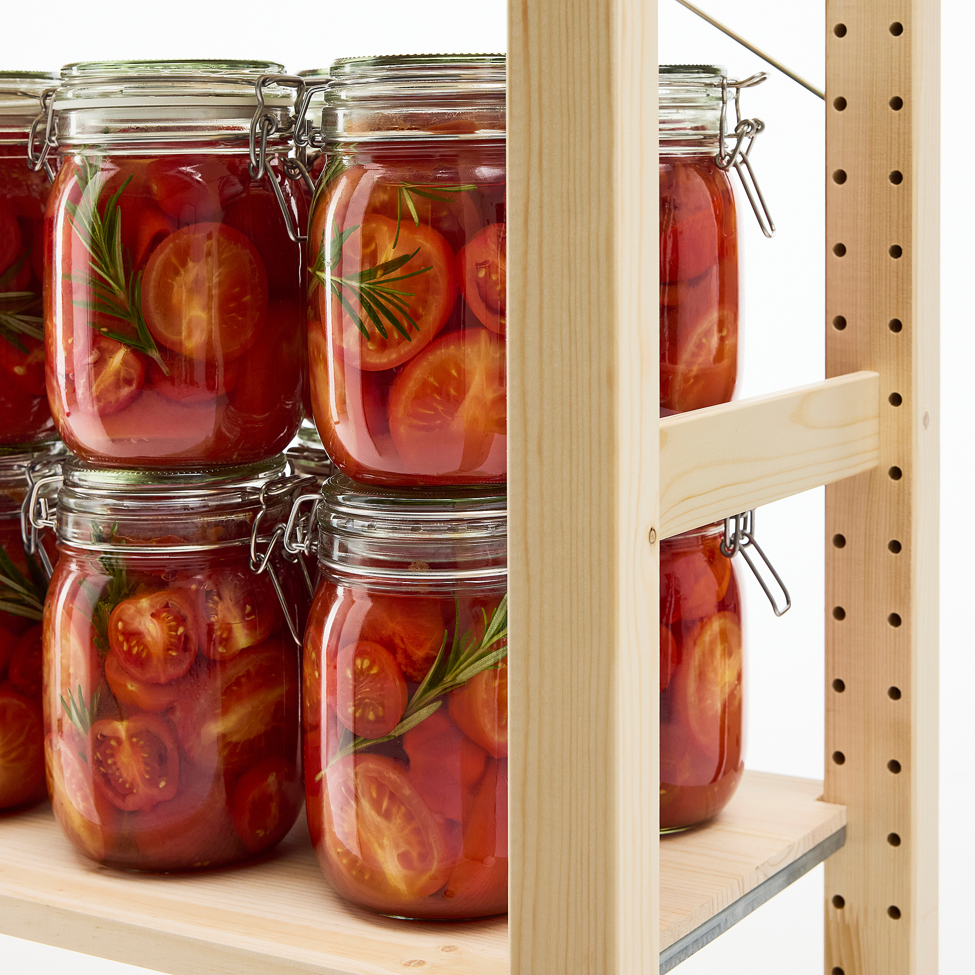 KORKEN jar with lid