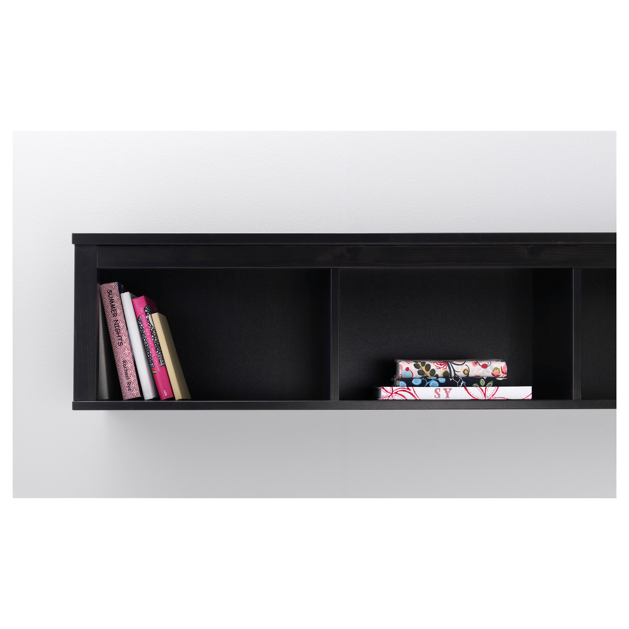 HEMNES wall/bridging shelf, blackbrown IKEA Hong Kong