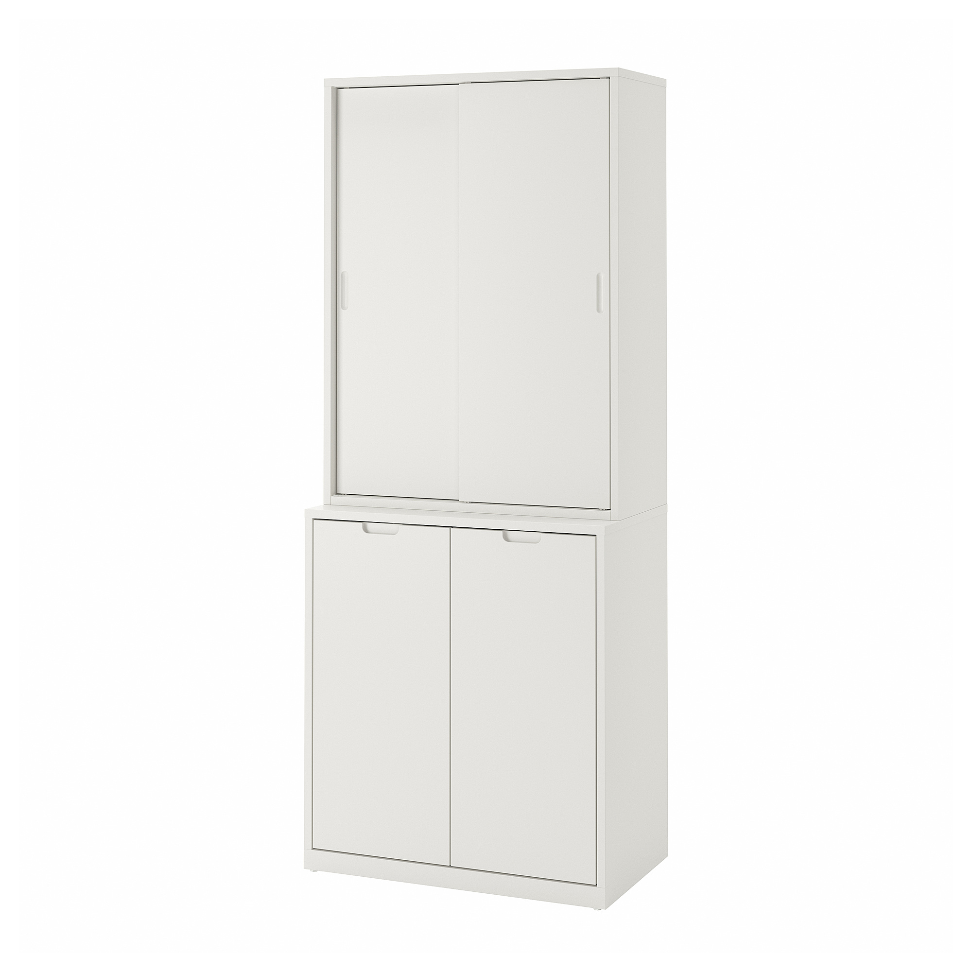 TONSTAD storage combination w sliding doors