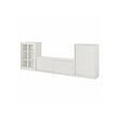 TONSTAD TV/storage comb with sliding doors