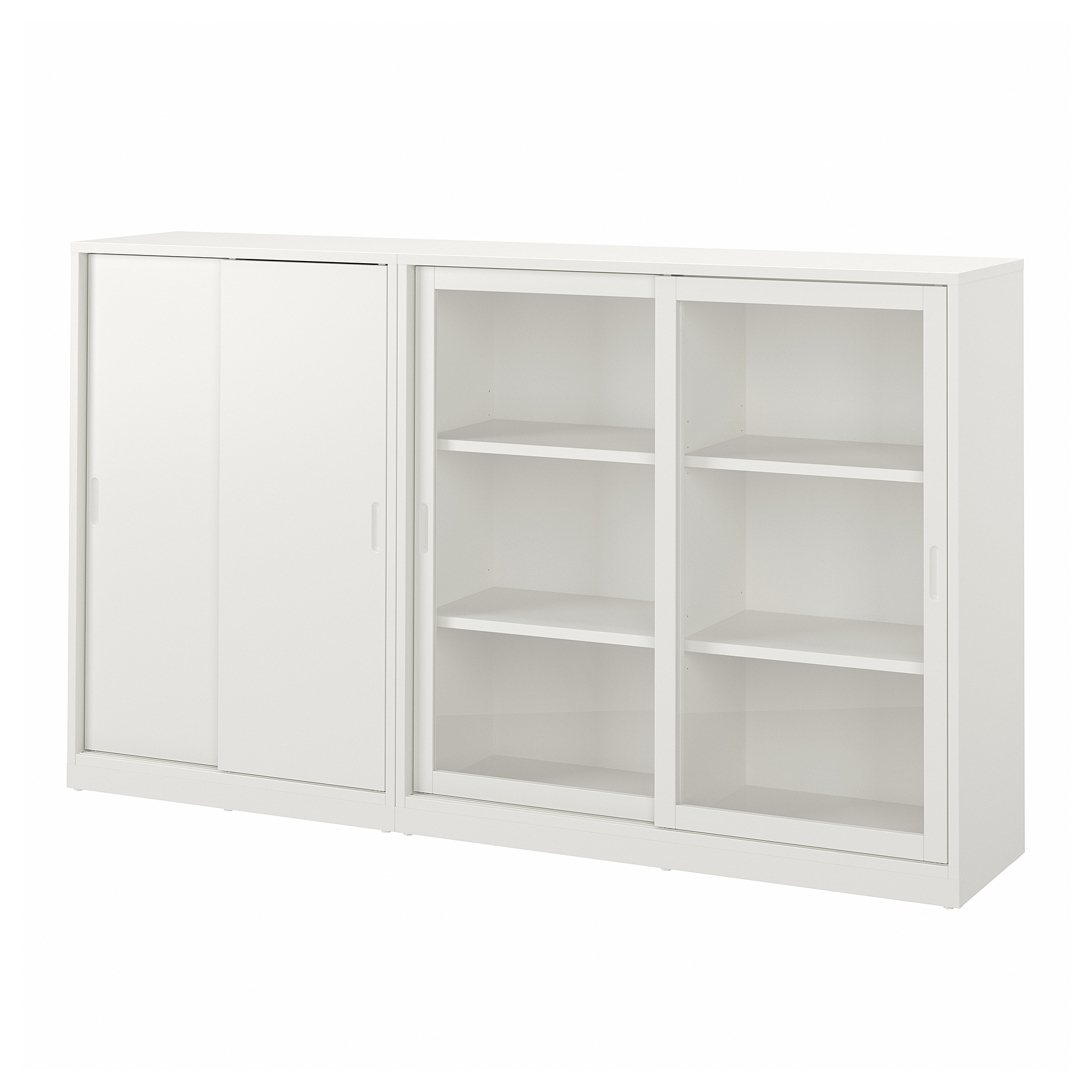TONSTAD storage combination w sliding doors