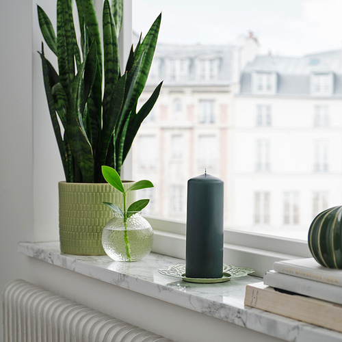 FENOMEN unscented pillar candle