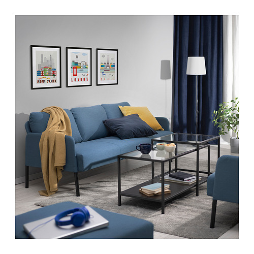 GLOSTAD 3-seat sofa