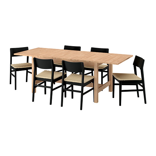 KARSKÄR/SKANSNÄS table and 6 chairs