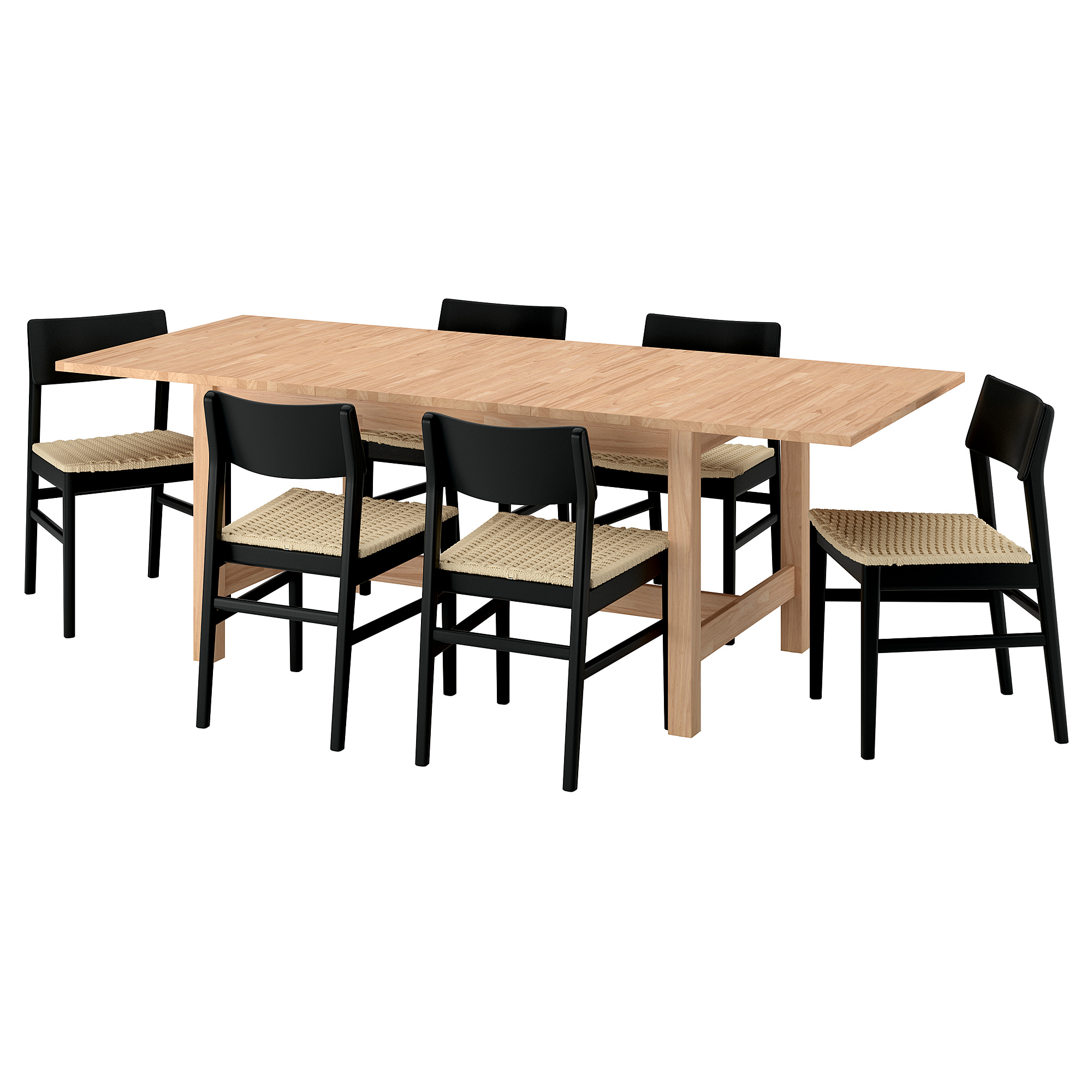 KARSKÄR/SKANSNÄS table and 6 chairs