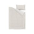 BANDKNIPPE duvet cover and pillowcase