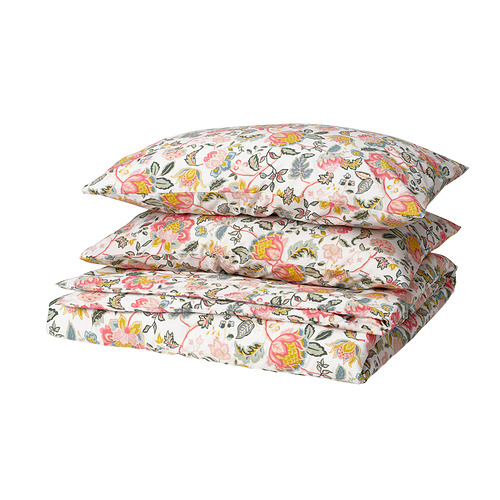 DAGGSALVIA duvet cover and 2 pillowcases