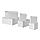 SKUBB - 貯物盒，6件套裝, 白色 | IKEA 香港及澳門 - PE262659_S1