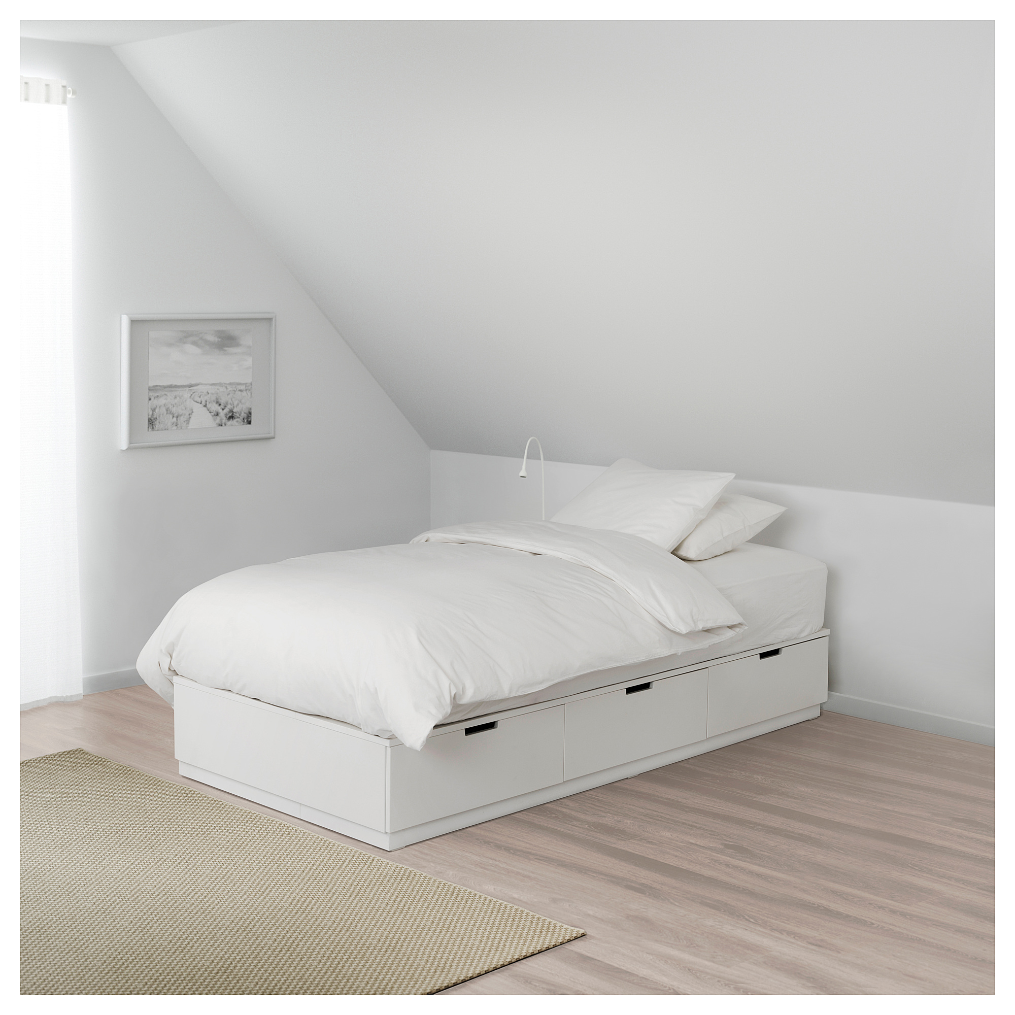 NORDLI bed frame with storage, single IKEA Hong Kong