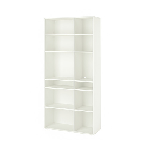 VIHALS shelving unit with 10 shelves