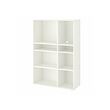VIHALS shelving unit with 6 shelves