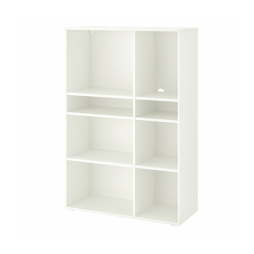 VIHALS shelving unit with 6 shelves