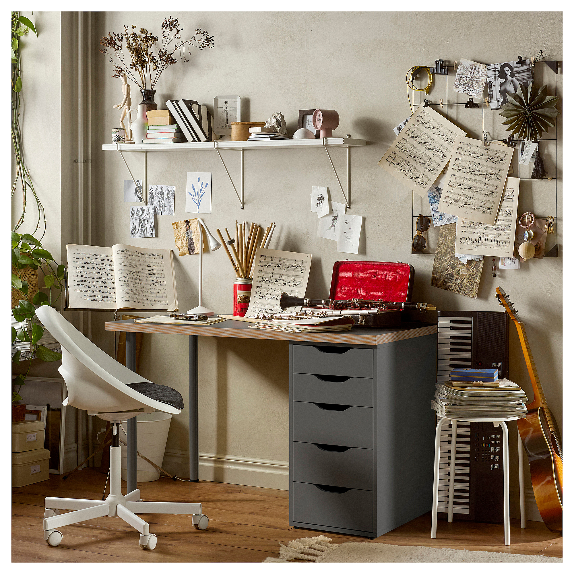 ALEX/LAGKAPTEN desk