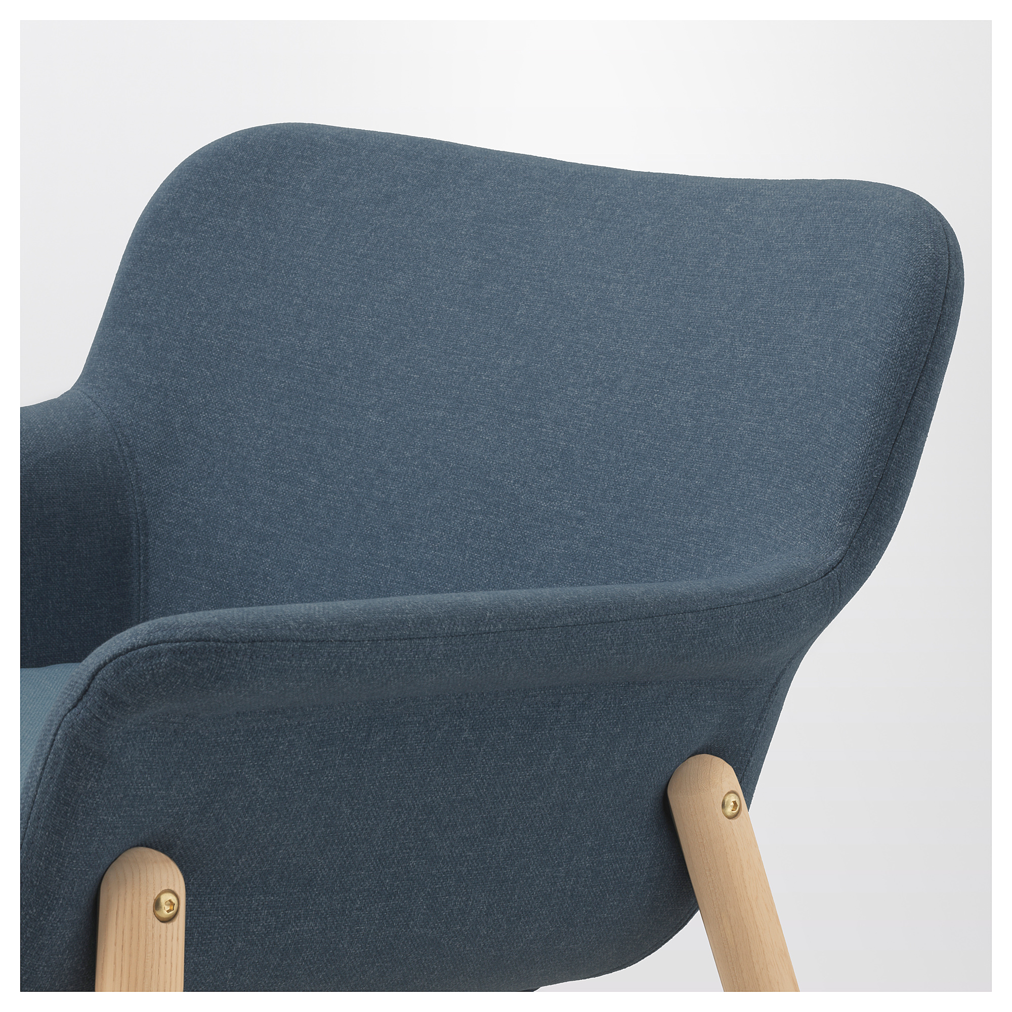 VEDBO armchair, Gunnared blue IKEA Hong Kong and Macau