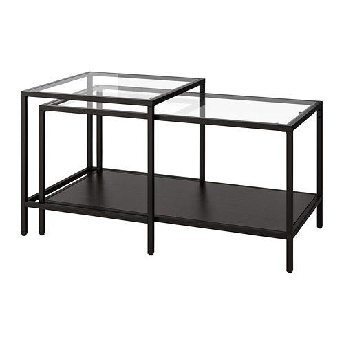 VITTSJÖ nest of tables, set of 2