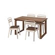 NORRMANSÖ/MÖRBYLÅNGA table and 4 chairs
