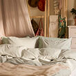 SOLFIBBLA duvet cover and 2 pillowcases