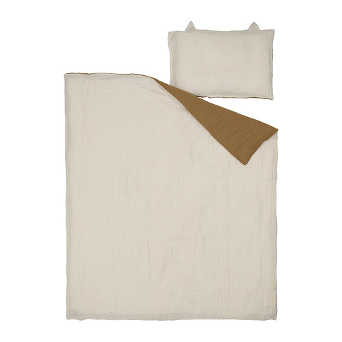 GULDVÄVARE 3-piece bedlinen set for cot
