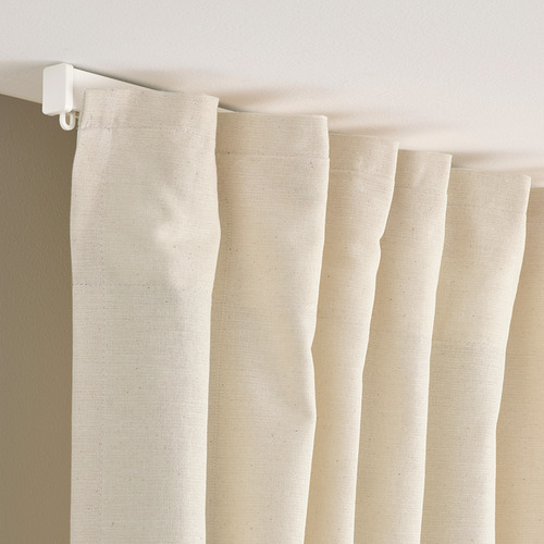 LENDA curtains with tie-backs, 1 pair