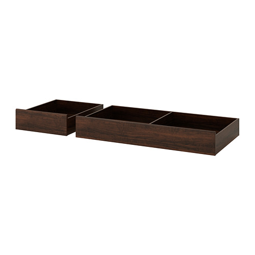 SONGESAND bed storage box, set of 2