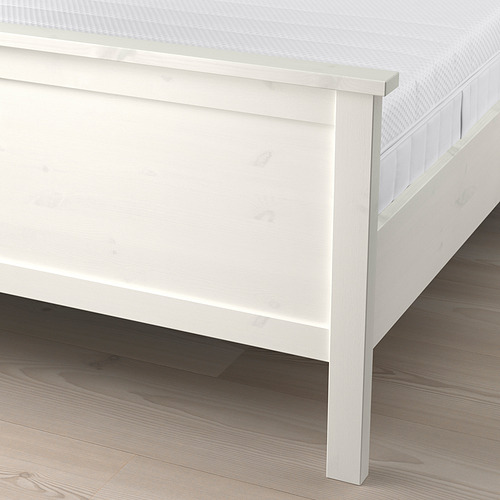 HEMNES bed frame with mattress