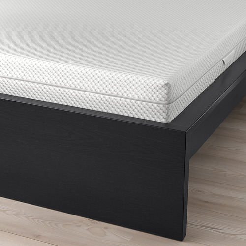 MALM bed frame with mattress