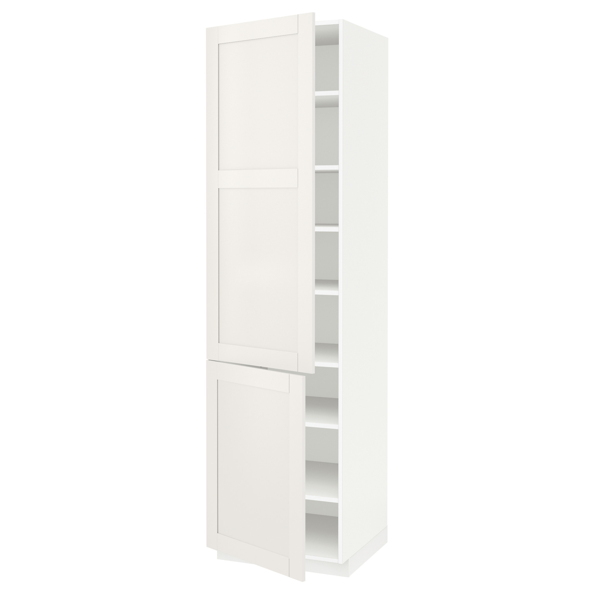 METOD - high cabinet with shelves/2 