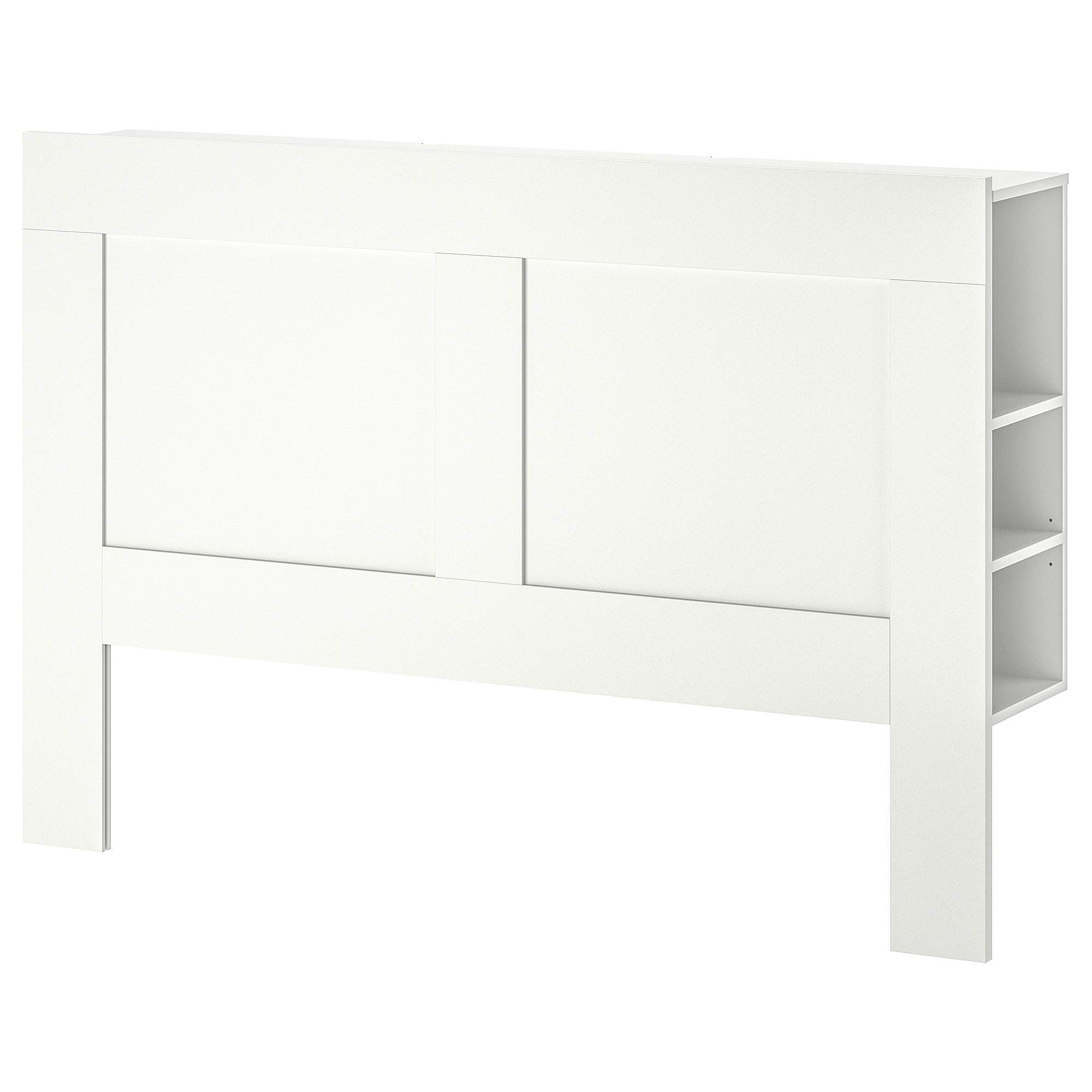 Brimnes 床頭板連貯物格 白色 Ikea 香港及澳門 Brimnes 床頭板連貯物格 白色 Ikea 香港及澳門