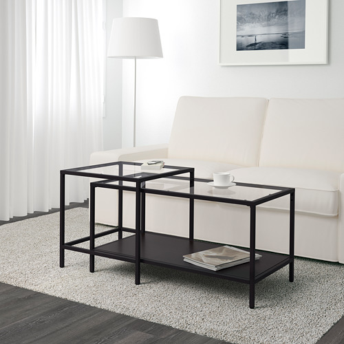 VITTSJÖ nest of tables, set of 2