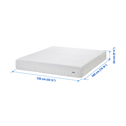 ÅNNELAND foam mattress, firm/white, double