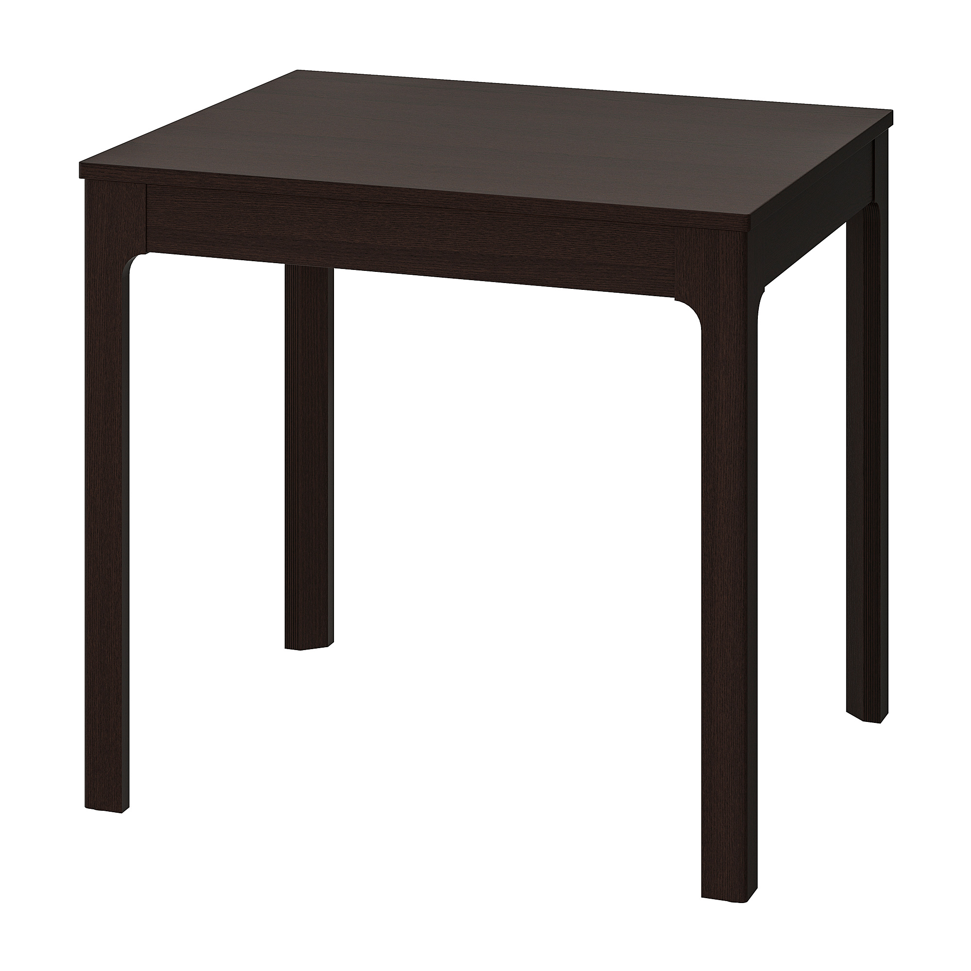 EKEDALEN - extendable table, dark brown, 80/120x70 cm | IKEA