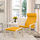 POÄNG - armchair and footstool, birch veneer/Skiftebo yellow | IKEA Hong Kong and Macau - PE793517_S1