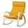 POÄNG - 搖椅, 樺木飾面/Skiftebo 黃色 | IKEA 香港及澳門 - PE793561_S1