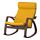 POÄNG - 搖椅, 褐色/Skiftebo 黃色 | IKEA 香港及澳門 - PE793571_S1
