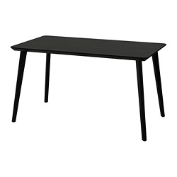 LISABO - table, black/ash veneer, 140x78 cm | IKEA Hong Kong and Macau