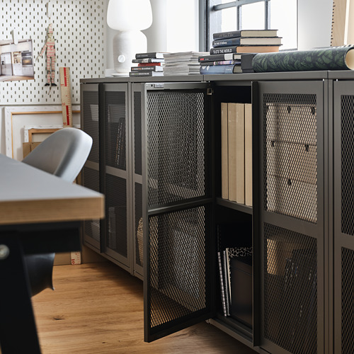 IVAR cabinet with doors