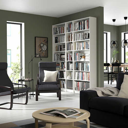 BILLY bookcase w height extension units